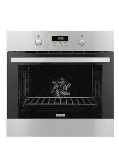 Zanussi Zop37962Xe 60Cm Built-In Single Electric Oven - Stainless Steel